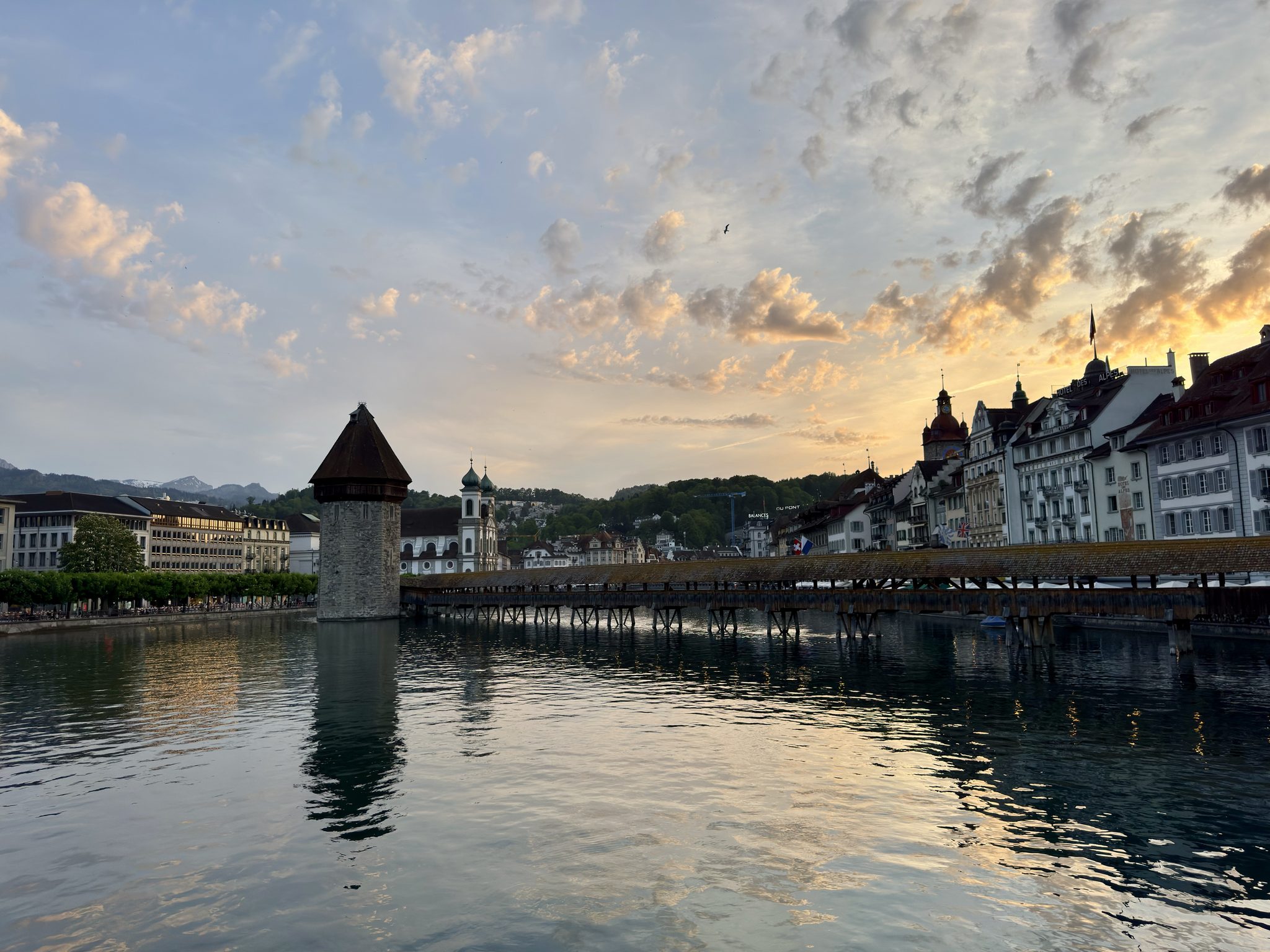 Lucerne at Dusk (Lucerne, Switzerland)