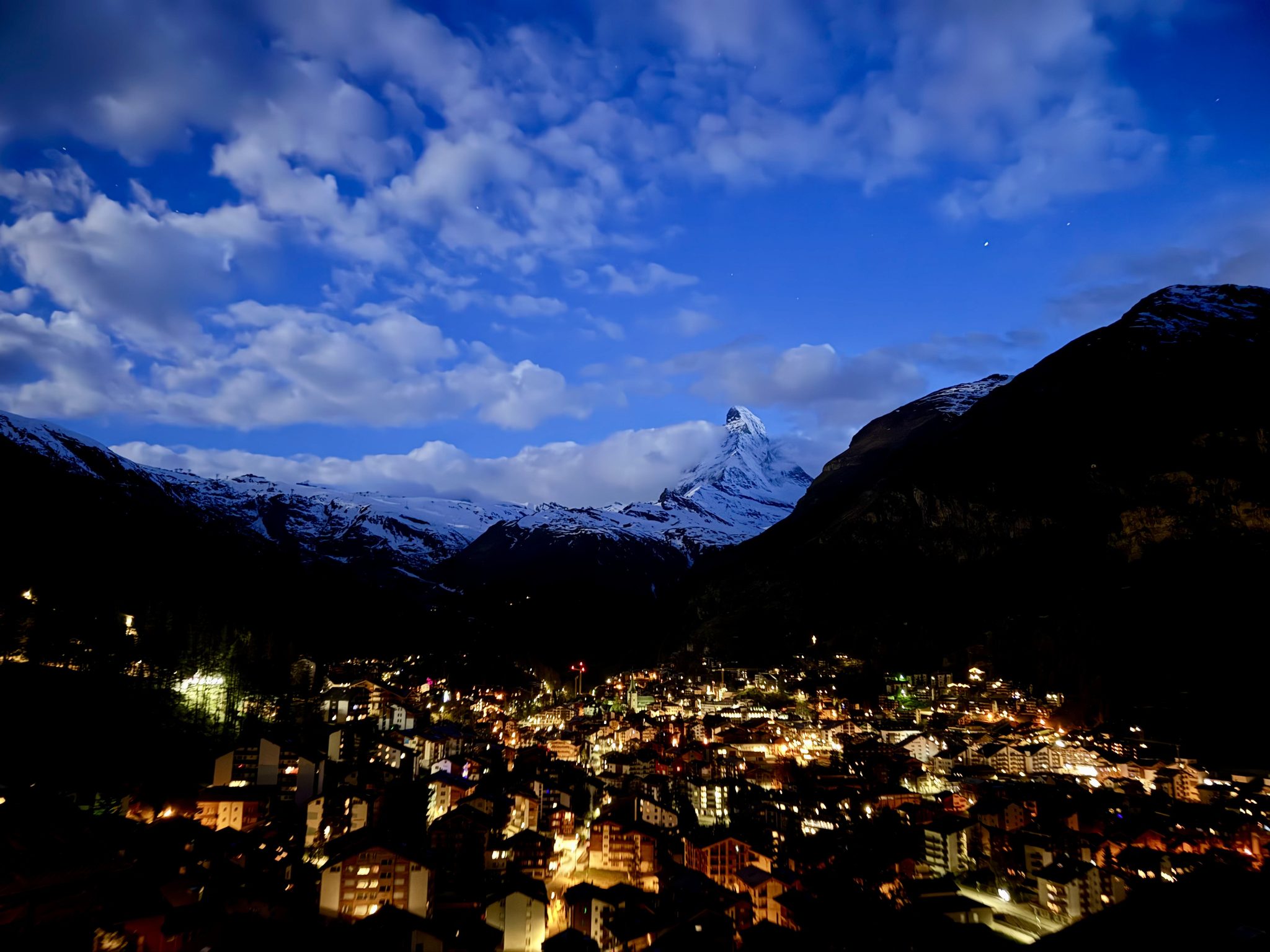 Zermatt at Night (Zermatt, Switzerland)