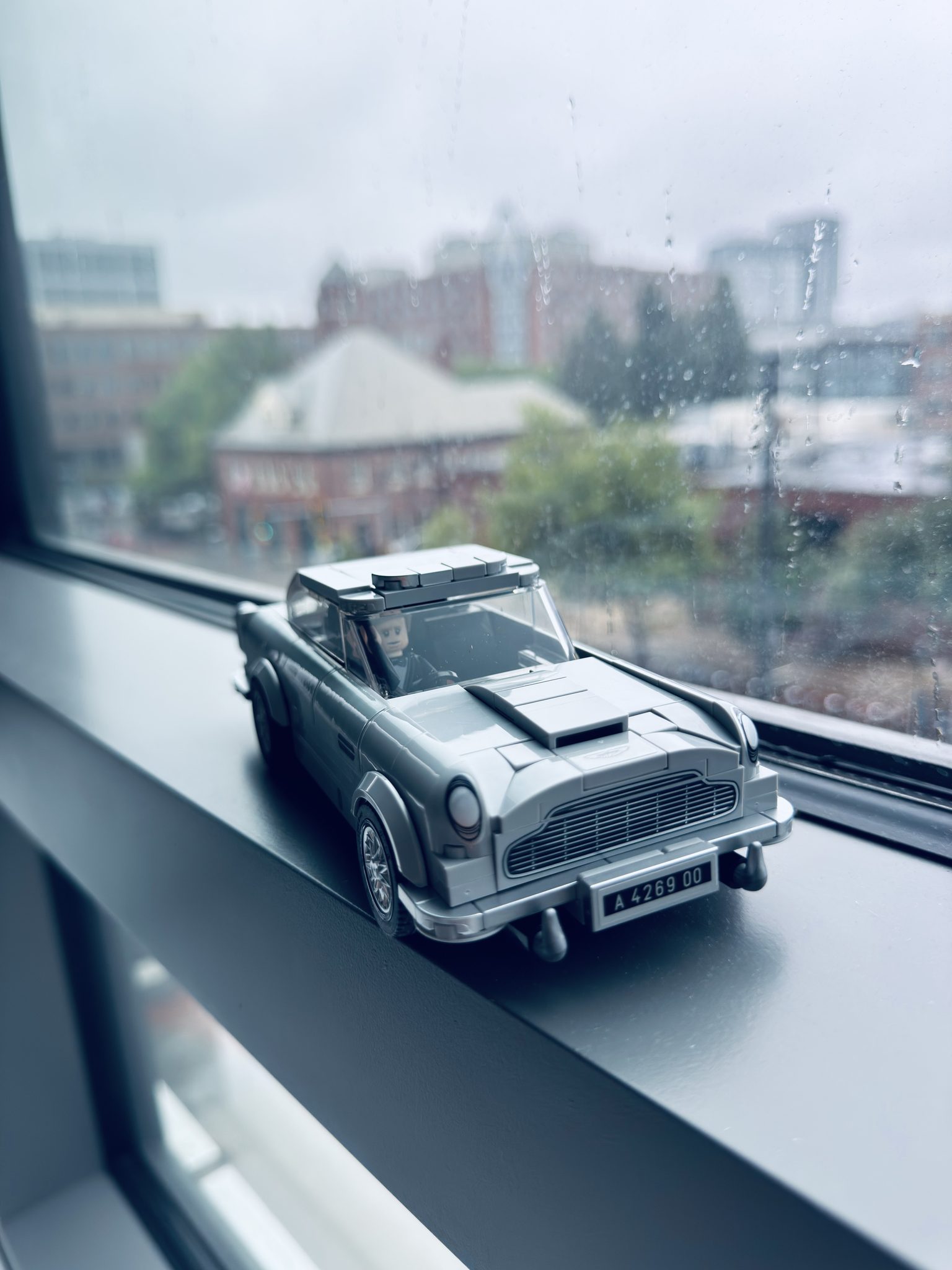 LEGO 007 in Aston Martin (Cambridge, MA)