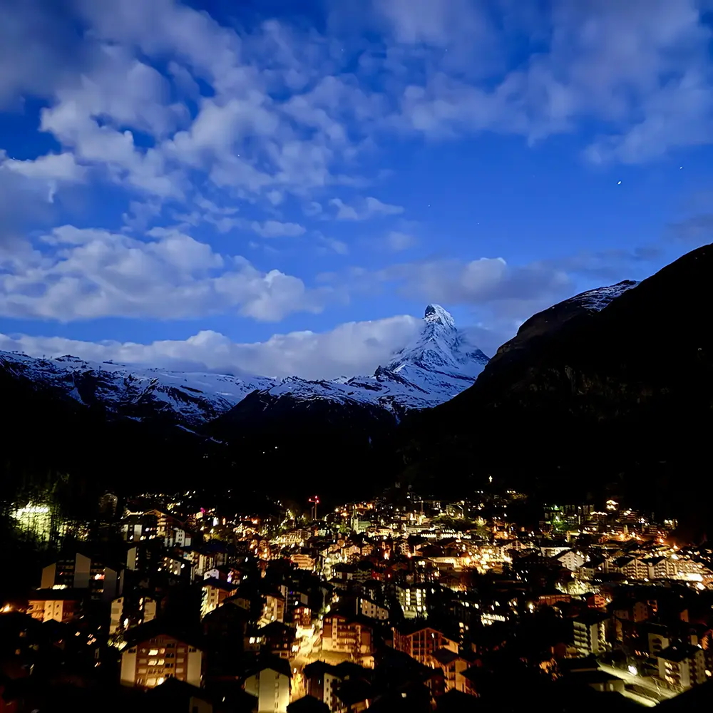Zermatt at Night (Zermatt, Switzerland)